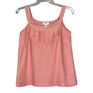 Loft Peach Silk Blend Dressy Tank Sz XS